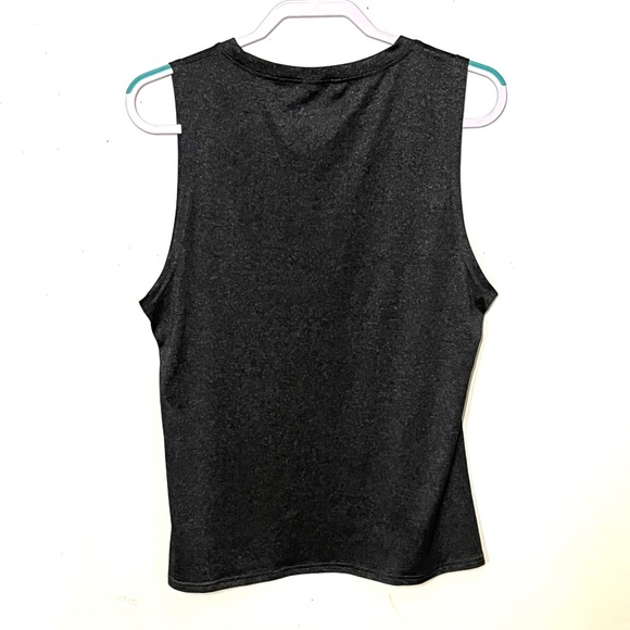 Charcoal gray wife beater style top size XL. NWOT. - Picture 7 of 10